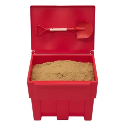 Plast'Up Rotomoulage Bac à sable incendie/ à sel de déneigement 300l + pelle
