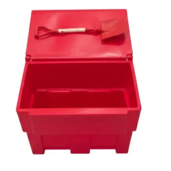 Plast'Up Rotomoulage Bac à sable incendie/ à sel de déneigement 300l + pelle