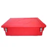Plast'Up Rotomoulage Bac à sable incendie/ à sel de déneigement 100l + grenouillères + cadenas + pelle