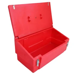 Plast'Up Rotomoulage Bac à sable incendie/ à sel de déneigement 100l+ grenouillères