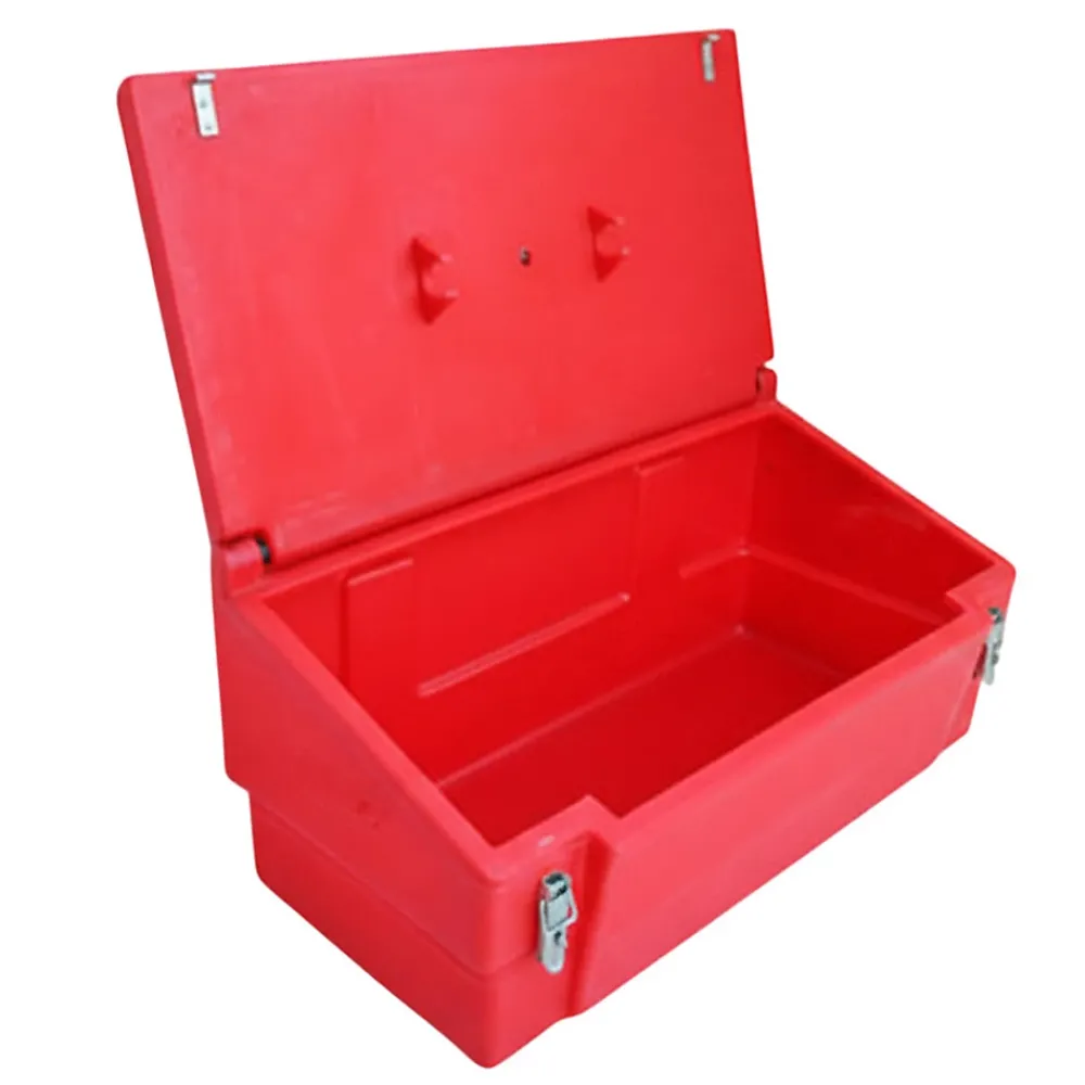 Plast'Up Rotomoulage Bac à sable incendie/ à sel de déneigement 100l+ grenouillères