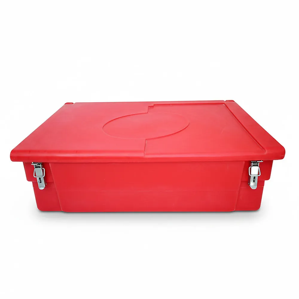 Plast'Up Rotomoulage Bac à sable incendie/ à sel de déneigement 100l+ grenouillères