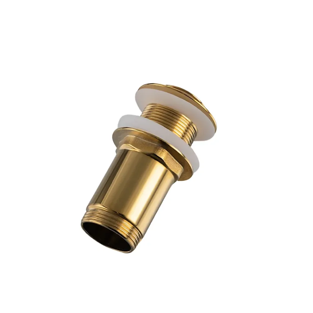 Balneo Evacuation De Lavabo-Vasque-Bonde clic-clac sans trop-plein, pour lavabo, finition gold, laiton