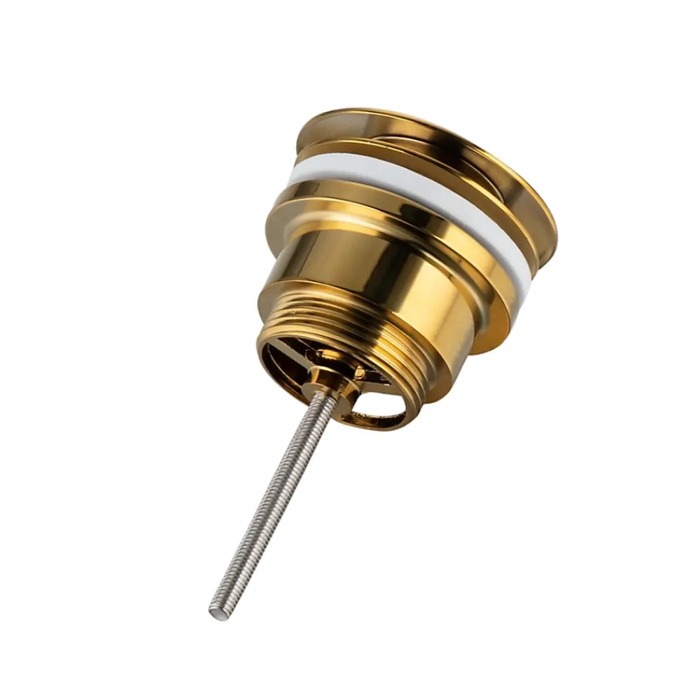 Balneo Evacuation De Lavabo-Vasque-Bonde clic-clac universelle, pour lavabo, finition gold, laiton