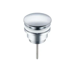 Balneo Evacuation De Lavabo-Vasque-Bonde clic-clac universelle, pour lavabo, finition chrome, laiton