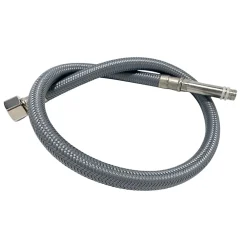 Balneo Flexible de raccordement pour robinet 3/8 x M10 60 cm tuyau PEX gris durable
