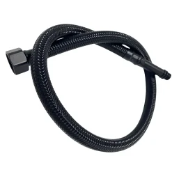 Balneo Flexible Robinetterie-Flexible de raccordement pour robinet 3/8" x M10 40 cm tuyau PEX noir durable