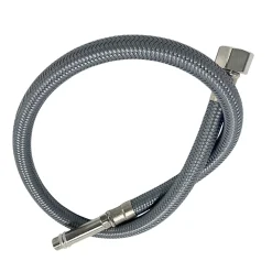 Balneo Flexible de raccordement pour robinet 3/8 x M10 50 cm tuyau PEX gris durable
