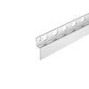 Balneo Profilé-Profilé murale inclinée à gauche pour douche 120cm, acier inoxydable, finition inox, Pente de 1,5%