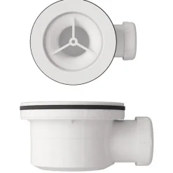 Balneo Siphon 87mm, pour receveurs de douche, hautere 87mm, Stone Tray