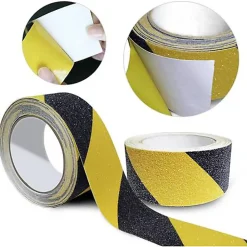 Toolcraft Panneau De Signalisation-Bande antidérapante ANST509M-YB 9 m x 50 mm noir/jaune, PVC, haute résistance