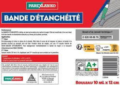 Parexlanko Bande d'étanchéité en rouleau 10ml x12cm