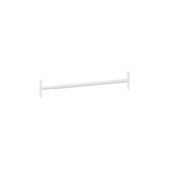Mottez Barreau télescopique de fenêtre, acier blanc, , L.55 à 103 cm