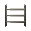 Mottez Grille De Défense Pour Fenêtre-3 barreaux télescopiques de fenêtre, acier noir, , L.99 à 188 cm