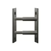 Afbat - Tb Industrie Sas Grille De Défense Pour Fenêtre-3 barreaux télescopiques de fenêtre, acier noir Afbat, L.48 à 90 cm