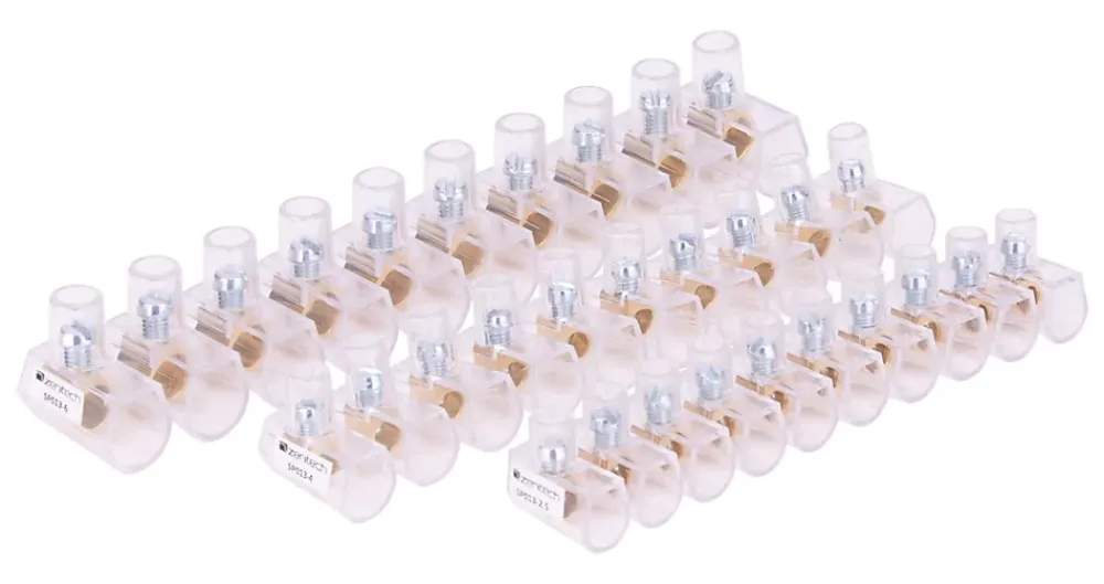 Zenitech Accessoire De Raccordement-Barrette 5 bornes connexions unipolaires