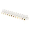 Zenitech Accessoire De Raccordement-Barrette 12 plots section 6mm² - Blanc -