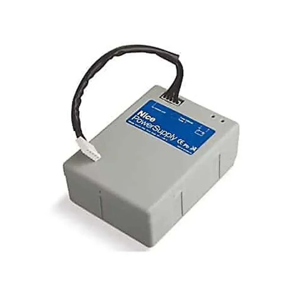 Nice Motorisation De Porte De Garage-Batterie de secours PS124 pour motorisation portail