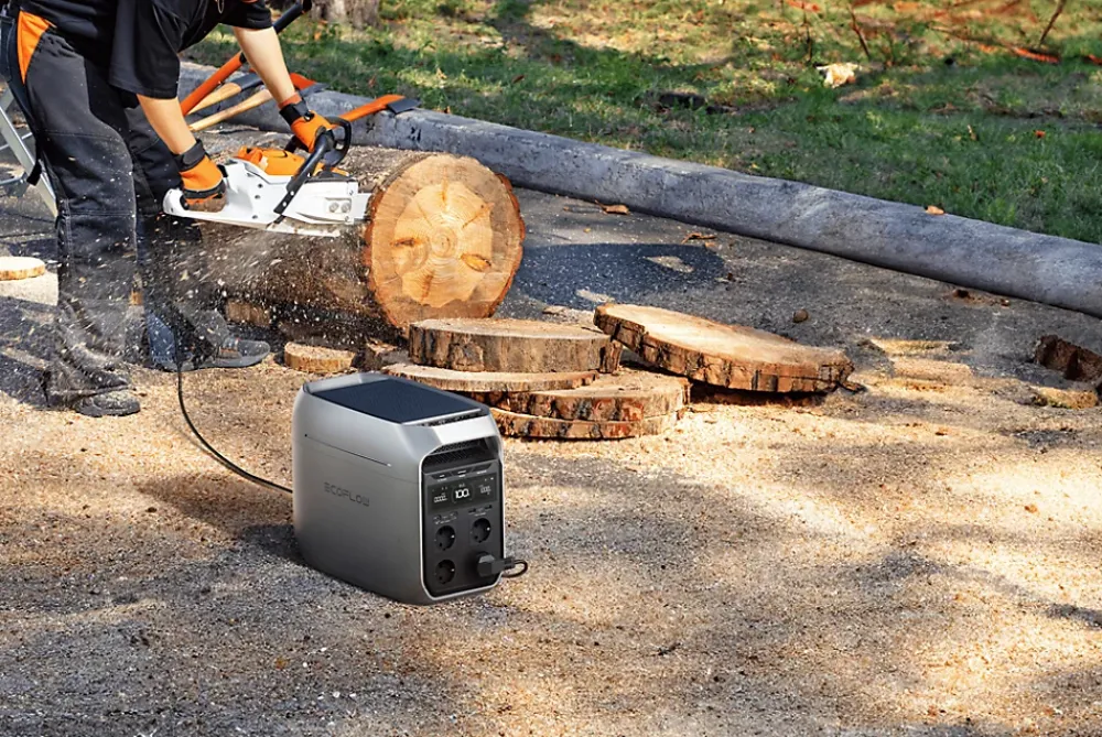 EcoFlow Panneau Solaire À Faire Poser|Station Électrique-Batterie Delta 3 lifepo4 1024W