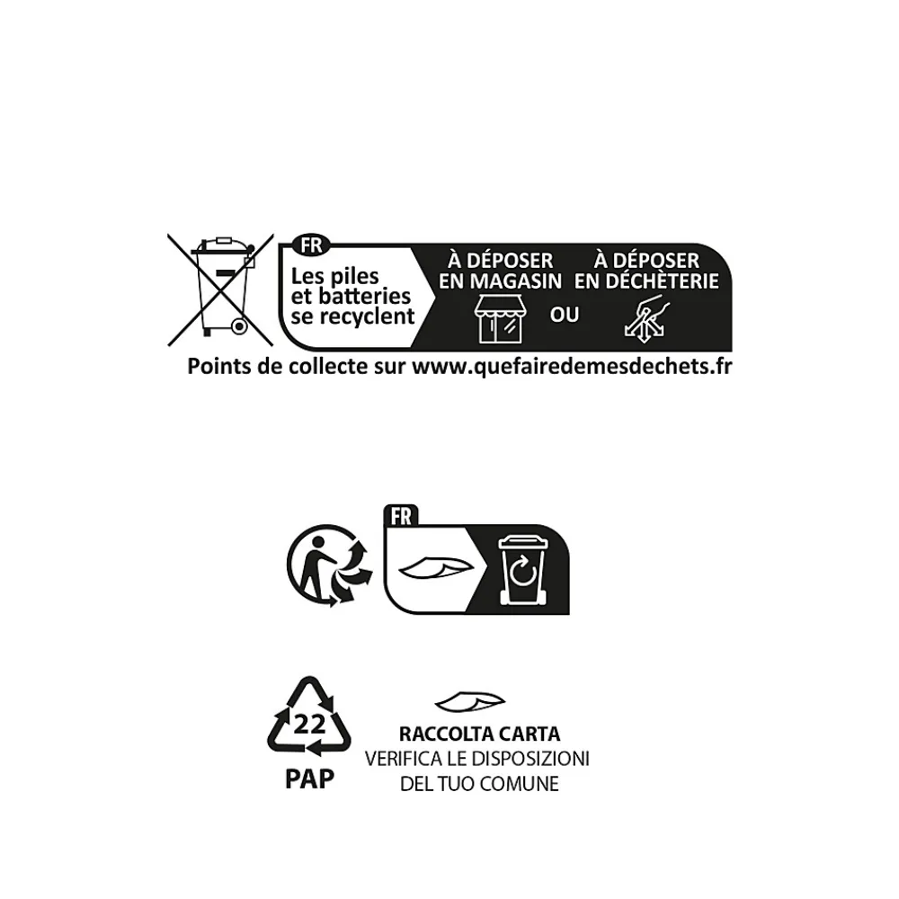Velamp Pile Aa|Pile Alcaline-Batterie Li-Ion rechargeable 18650x4 7,4V 4400mAh