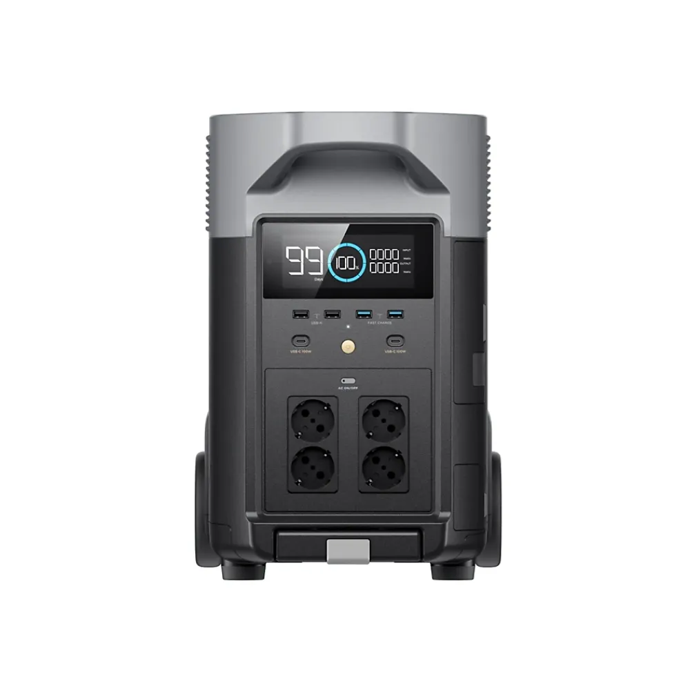 EcoFlow Station Électrique-Batterie pour panneau solaire 3600Wh DELTA Pro