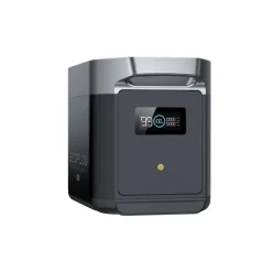 EcoFlow Station Électrique-Batterie supplémentaire pour panneau solaire Delta 2 Max 2048W