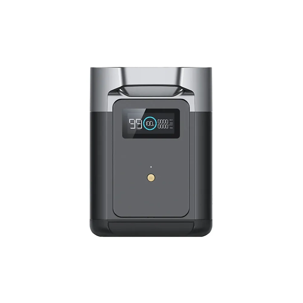 EcoFlow Station Électrique-Batterie supplémentaire pour panneau solaire Delta 2 1024W