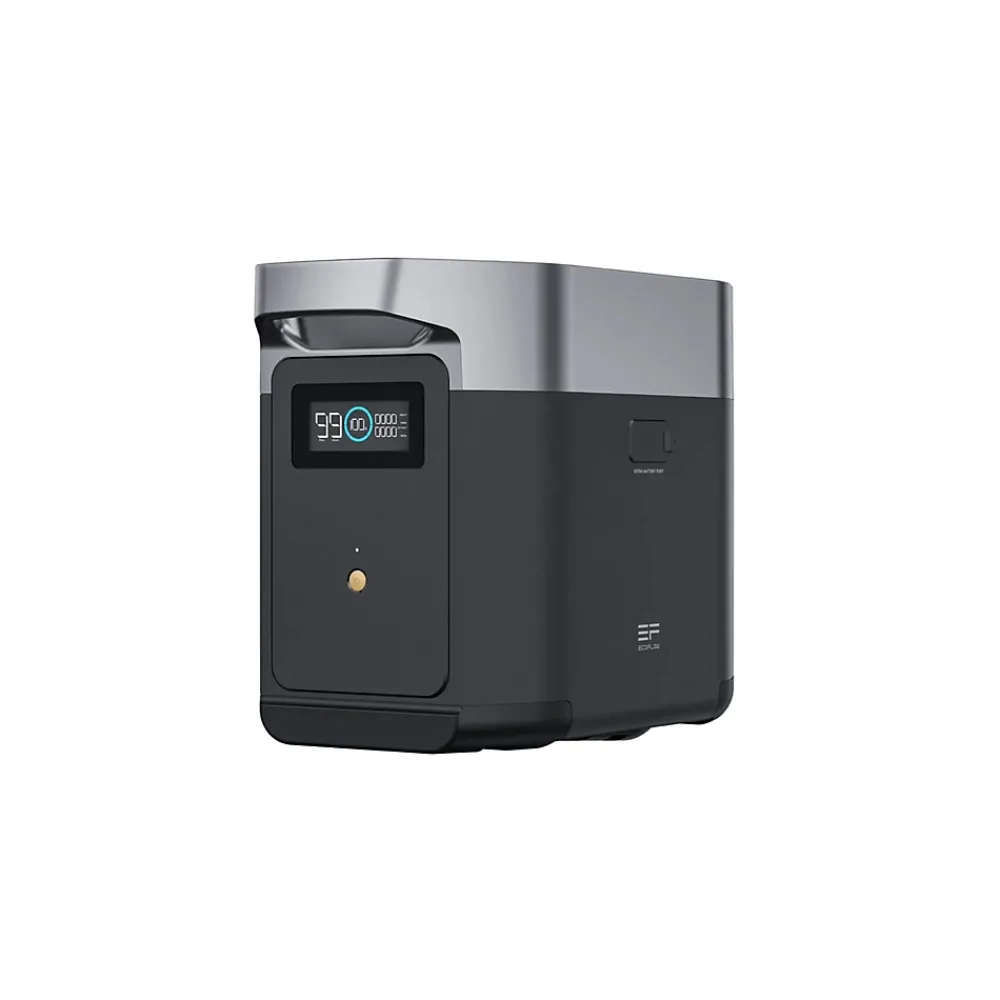 EcoFlow Station Électrique-Batterie supplémentaire pour panneau solaire Delta 2 1024W