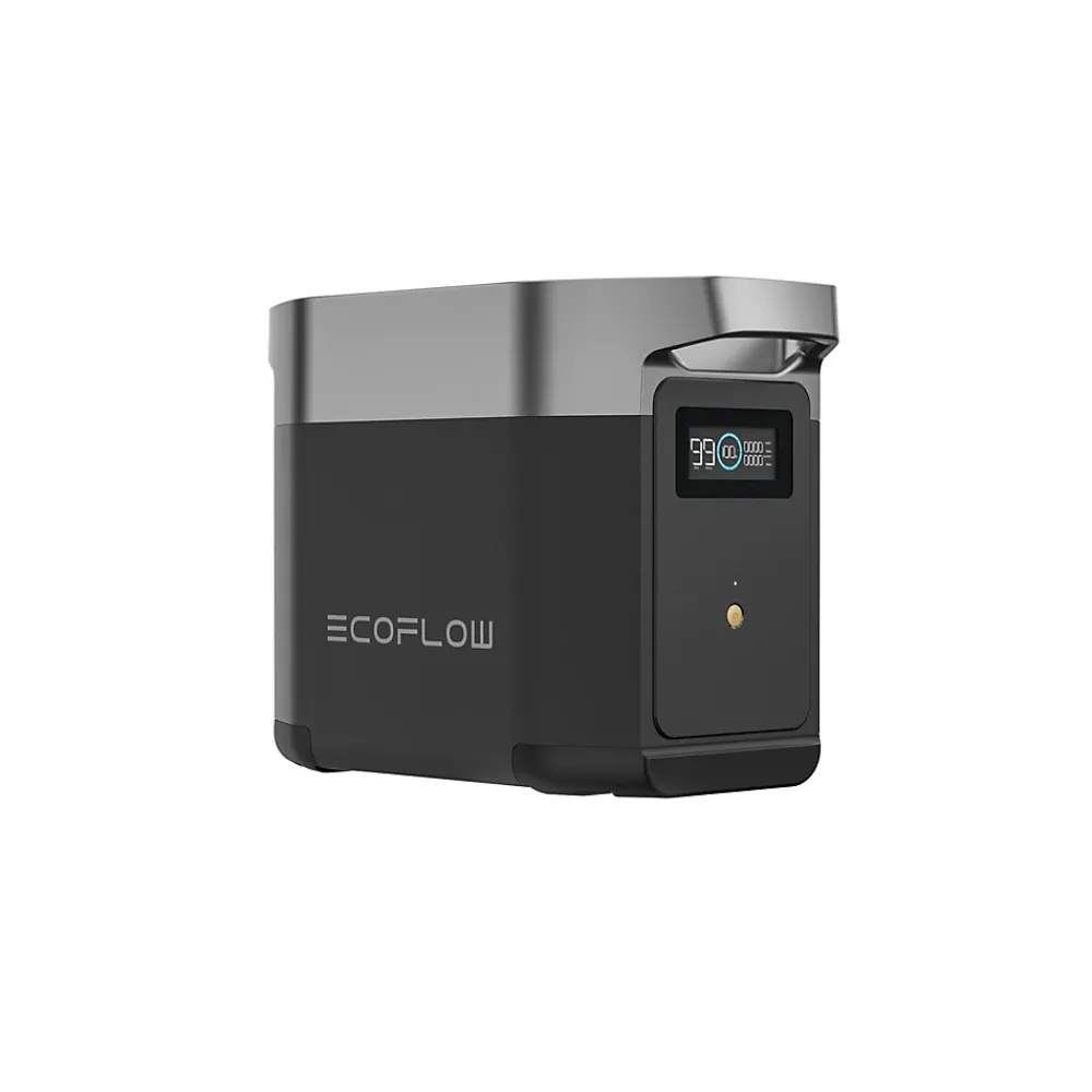 EcoFlow Station Électrique-Batterie supplémentaire pour panneau solaire Delta 2 1024W