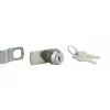 Thirard Batteuse avec came pour boîte aux lettres, nickel, longueur 19mm, 2 clés -