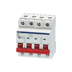 Imo Disjoncteur Et Coupe-Circuit-Bis4063a Interrupteur Sectionneur 63a Tétrapolaire 4 Pôles - 4 Modules -