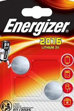 Velamp Pile Aa-Blister ENERGIZER de 2 piles CR2016