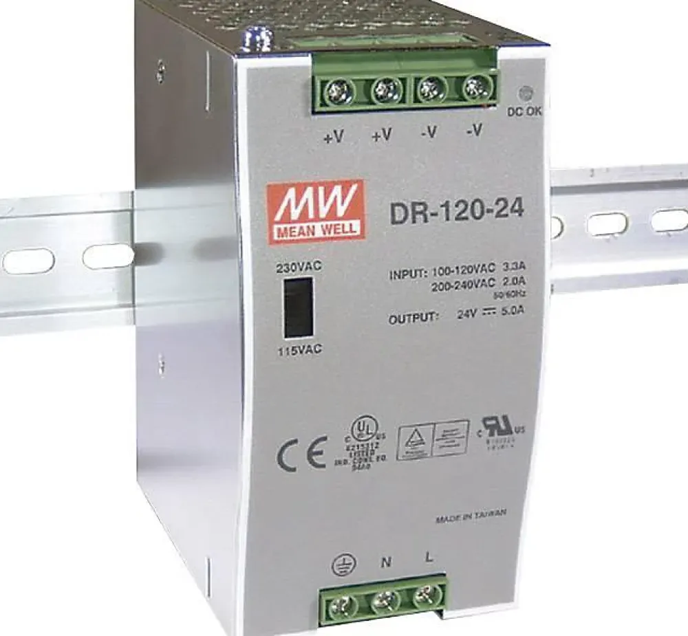 BT SECURITY Transformateur, Convertisseur Et Chargeur Usb-Bloc alimentation 24v - 5a - dr-120-24