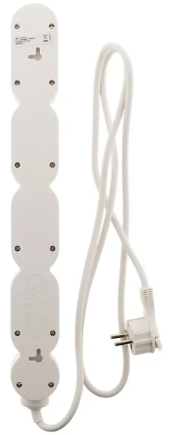 Zenitech Bloc Home 8 prises 16A 2P+T câble 1,5m - Blanc -