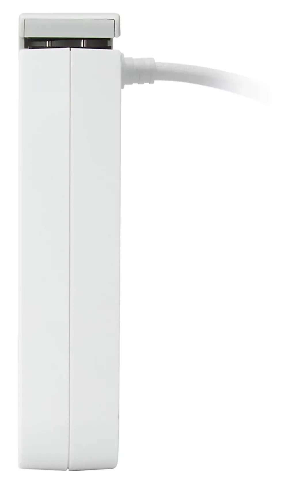 Zenitech Bloc multiprise Gekko 4 prises blanc - clipsable - Otio