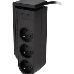 Otio Bloc multiprise Gekko XL 5 prises + 2 USB-C PD 20W -