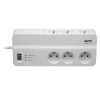 Schneider Electric Bloc parafoudre 6 prises 2P+T (2300W) - Blanc - Schneider