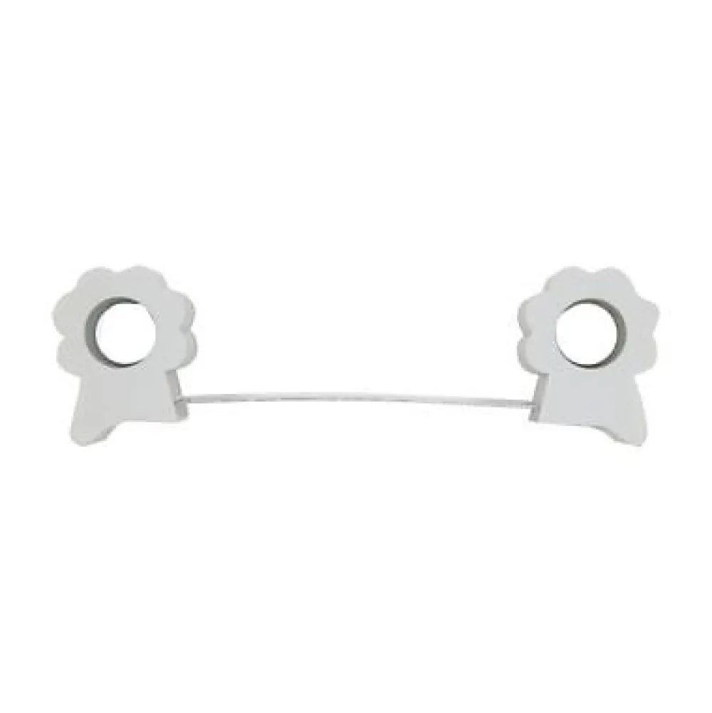 Abus Bloque porte plastique blanc 810g