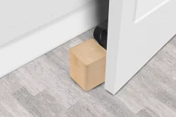 Arrêt De Porte-Bloque-porte Rei bois hêtre ⌀7 x H. 13,5cm