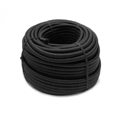 Linxor Bobine, rouleau de tendeur élastique - 25 mètres x 10 mm - Noir -