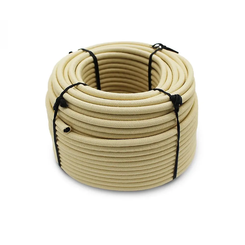 Linxor Bobine, rouleau de tendeur élastique - 25 mètres x 8 mm - Beige -