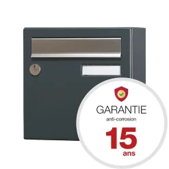 Renz Boite aux lettres Allure Compact gris anthracite 7016M