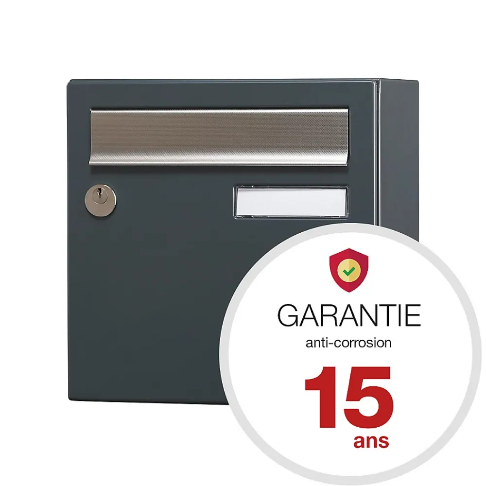 Renz Boite aux lettres Allure Compact gris anthracite 7016M