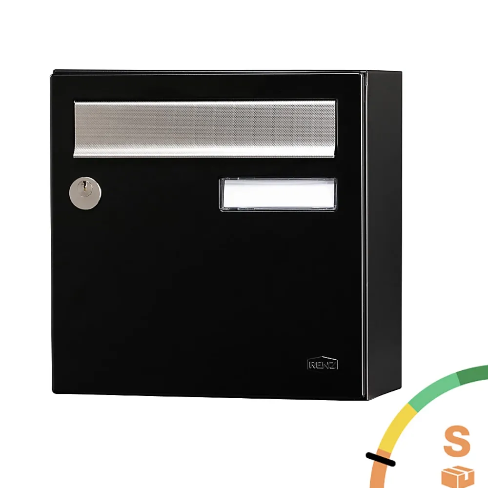 Renz Boite aux lettres Allure Compact noir 9005M