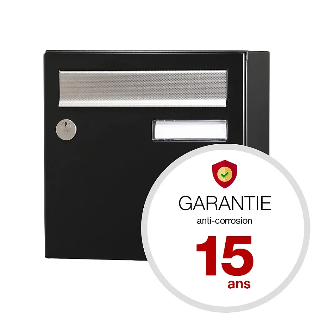 Renz Boite aux lettres Allure Compact noir 9005M