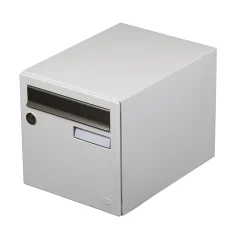 Renz Boîte Aux Lettres 1 Porte-Boite aux lettres Allure 1 porte blanc 9016M