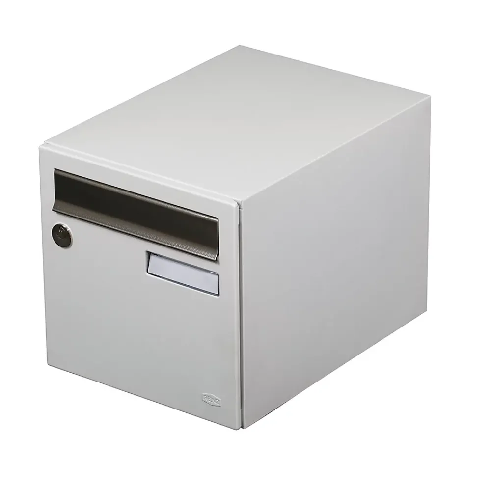 Renz Boîte Aux Lettres 1 Porte-Boite aux lettres Allure 1 porte blanc 9016M