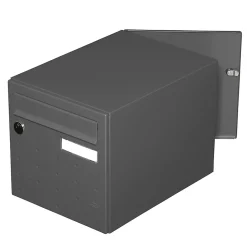 Renz Boite aux lettres CubYsm 2 portes Gris anthracite 7016M