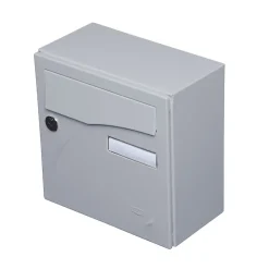 Renz Boite aux lettres Préface compact Gris polaire mat RAL 9006 M