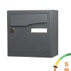 Renz Boite aux lettres Préface compact Gris anthracite mat RAL 7016M